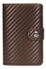 Manchda Mens Mini Cartera Funda De Piel Rfid Caja Fuerte Neg 1