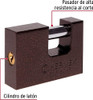 Candado Antipalanca Hierro 80mm Alta Seguridad Hermex Basic 1
