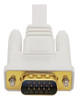 Dtech Cable Vga Delgado De 65 Pies, Extra Largo, Plano Vga M 1