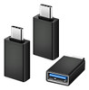 Wteehn Paquete De 3 Adaptadores Usb C A Usb, Adaptador Usb, 0