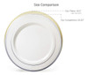 Occasions Platos De Plástico De Boda - Vajilla Desechable 6