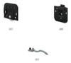 Kit Sistema Corredizo Para Puerta De Vidrio Mr1535 2