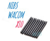 Pack 10 Puntas - Repuesto Wacom Pen Nibs Oferta 0