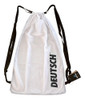 Mochila Bolsa De Red Natación Deutsch Blanco/negro 0