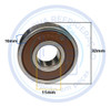2x Rolamento Nsk 6201 Ddu Emborrachado Furo Menor (11mm) 2 2x Rolamento Nsk 6201 Ddu Emborrachado Furo Menor (11mm) 2