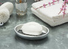Dwellza Silver Mosaic Jabonera Para Baño (5.5  X 4  X 1  ) Ã 1