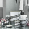 Dwellza Silver Mosaic Jabonera Para Baño (5.5  X 4  X 1  ) Ã 2
