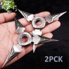 2pcs Ow Overwatch Genji Dart Metal Edc Spinner Fidget Cospla 2