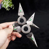 2pcs Ow Overwatch Genji Dart Metal Edc Spinner Fidget Cospla 3