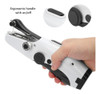 Mini Máquina De Costura Portátil Elétrica De Agulha Dupla 2