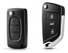 Carcasa Llave Compatible Con 407 3 Botones Ejecutiva 0