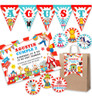 Kit Imprimible Circo Nene Invitaciones Candy Bar Editable 0