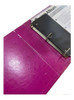 Biblorato Scrapbook We R Cuero Fucsia 30219 Con Detalles 4