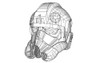 Planos Casco Tie Fighter Pilot Star Wars Imperio Jedi 7