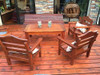 Sillon En Madera, Juego De Sillones Mesas Para Exterior 3
