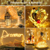 Suwitu Paquete De 2 Luces Led De 39 Pies, 120 Luces Led Que 1