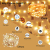 Suwitu Paquete De 2 Luces Led De 39 Pies, 120 Luces Led Que 2