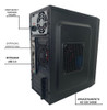Computador Pc Barato Pronto P/ Envio I5, 8gb, Ssd 240gb Nfe 2