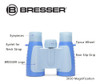 Binoculares Prismaticos 3x30 Bresser Para Ninos Azul 1 Binoculares Prismaticos 3x30 Bresser Para Ninos Azul 1