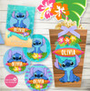 Kit Imprimible Stitch Candy Cumpleaños Invitaciones Deco 4