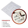 Kit 3 Forma Ferramentas Simples Sem Silicone C.362 Bwb 1