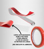 Cinta Doble Faz 12mm X 10 Mts Para Colocar En Abrojo Velcro 2
