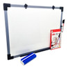 Set Pizarra Blanca P/marcador 91x61 Con Fibrones+borrador 0
