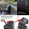 Rhinowalk Motorcycle Tail Bag Motorbike Side Bag 30l Full Wa 2