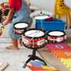 Conjunto De Bateria Infantil Para Iniciantes, 3 Tambor 3
