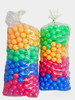 Bolinha De Piscina Saco C/100 Criança Coloridas Bebê Full 0