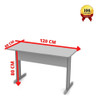 Mesa Polar Para Escritório 120 Cm 1 Mesa Polar Para Escritório 120 Cm 1