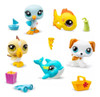 Littlest Pet Shop Set 5 Figuras Mascotas + Accesorios Lelab 1