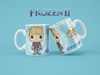 Kit Diseños Plantillas Tazas Frozen 2 Funko Sublimación 4