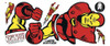 Roommates Classic Iron Man Comic Peel And Stick - Adhesivos 2