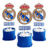 Centro De Mesa Real Madrid Cumpleaños Decoración 0