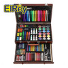 Set Arte Madera 123p Dibujo Valija Escolar Marcador - El Rey 7