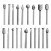 Carburo De Tungsteno Cortador Rotatorio Burr 20pcs Set Graba 0