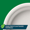 Hefty Ecosave - Platos De Papel Compostables, 3