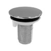 Plug Para  Bidê Lavatório Redondo Cromado 1/2 50mm 0