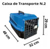 Mordedor Galinha Interativo + Caixa Transporte Pet N2 Azul 2