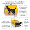 Mordedor Galinha Interativo + Caixa Transporte Pet N2 Azul 6