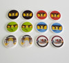 Ninja Gotoppers De Azúcar Comestibles Para Cupcakes 0