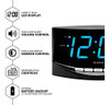 Agudo Reloj Despertador Digital Con Pantalla Led Grande De 2 2