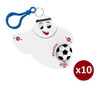 Pack X10 Llavero Mascota Mundial Qatar 2022 La Eeb Souvenir 0