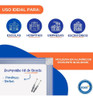 Quadro Lousa Branco Magnético 90x60 Office + Brinde 4 Quadro Lousa Branco Magnético 90x60 Office + Brinde 4