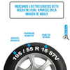 Kit Cadena Nieve Textil Tela Michelin Evo Medium 9 10 11 4