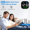 ~? Reloj De Pared Digital Szelam, Pantalla Grande De Reloj D 1