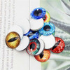 Ojos De Dragon 10mm Gemas De Vidrio Para Artesanias 100u. 4