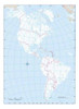 5 Mapas Escolares América N°3 División Político 0