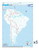 5 Mapas Escolares América N°3 División Político 2